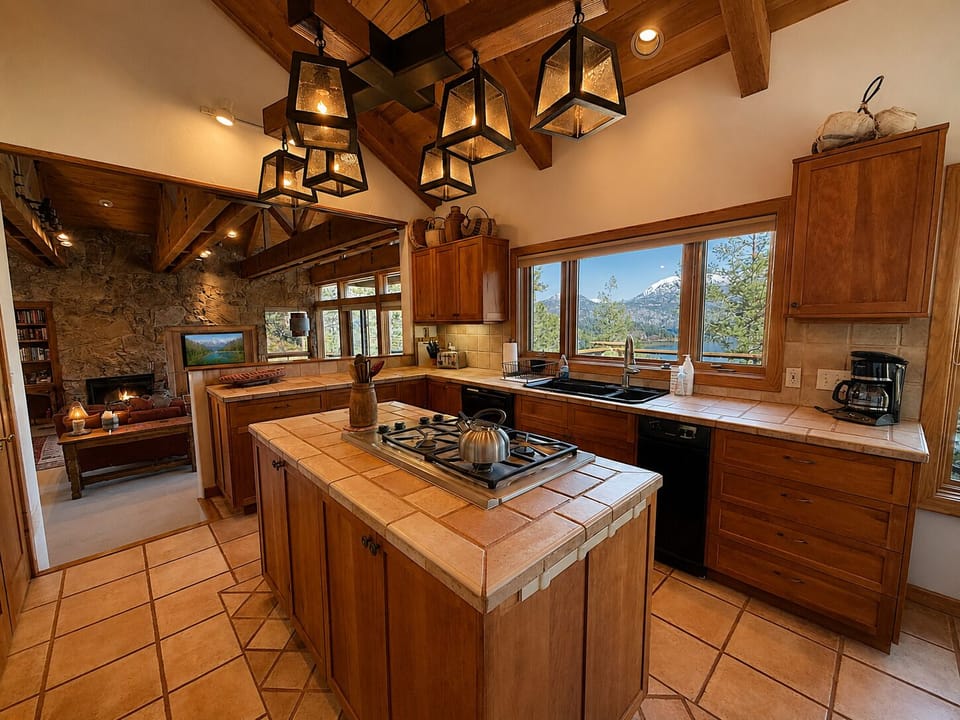 Fully Stocked Kitchen