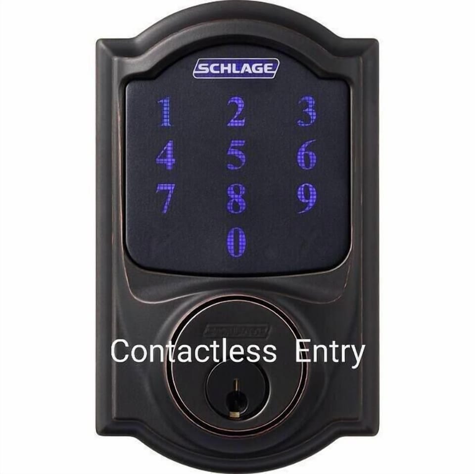 Contactless, keyless entry for your convenience!