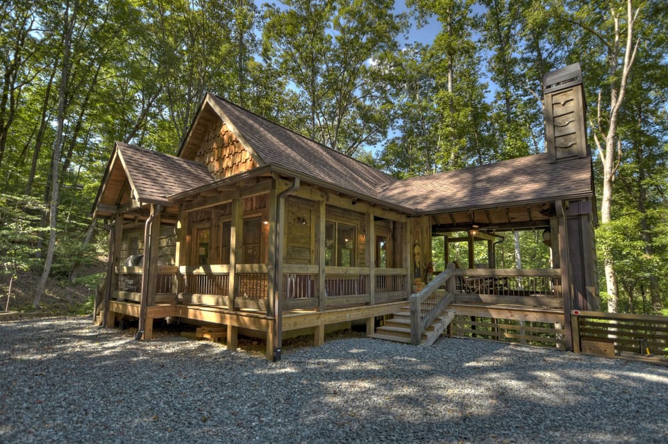 Rear of cabin