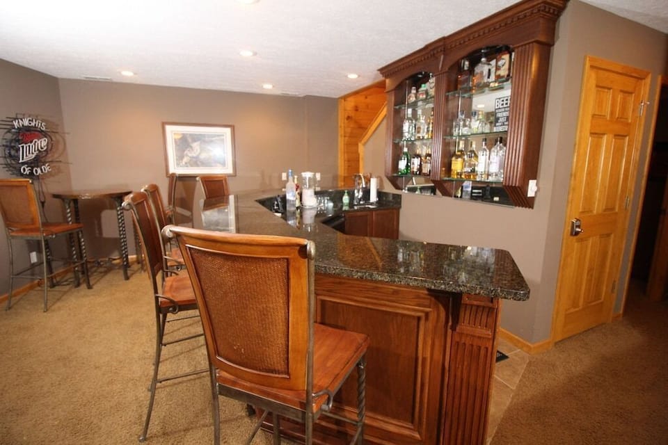 Lower level customer bar. *Obviously drinks are not included.