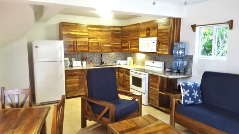 Kitchen & Living Room