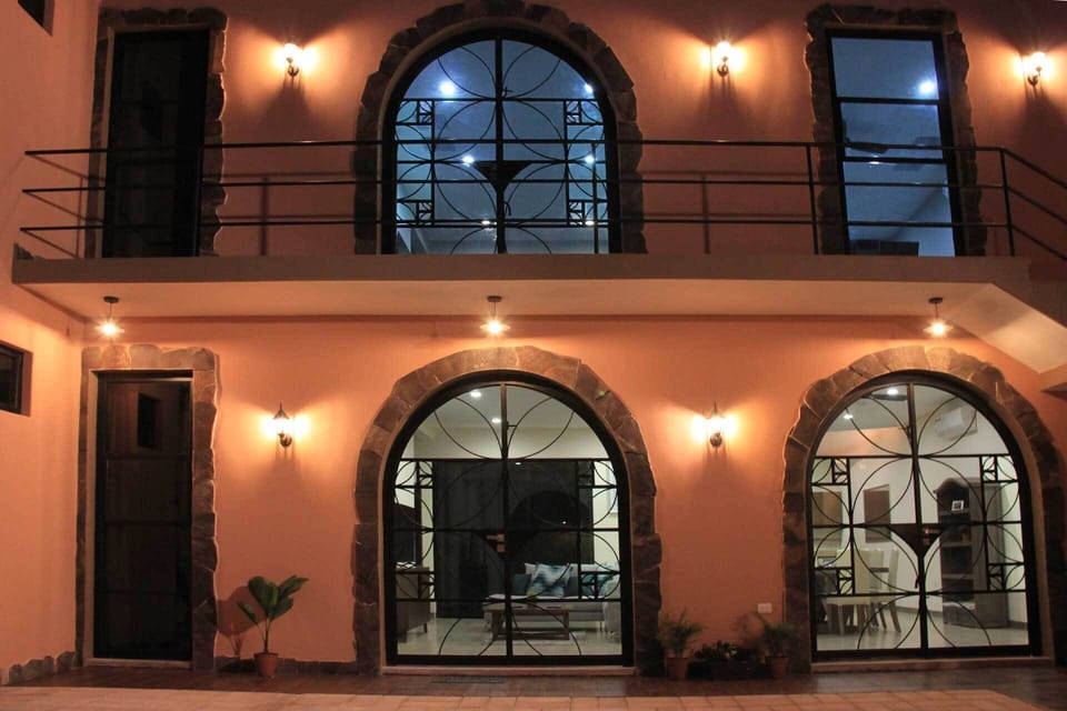 Casa Sandy "Peace" & "Serenity" apartments, night time