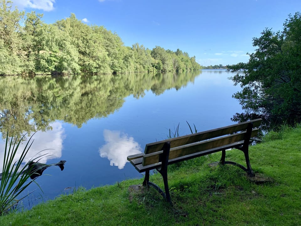 Local attractions: a very pleasant walk around the lake at Bessines-sur-Gartempe  