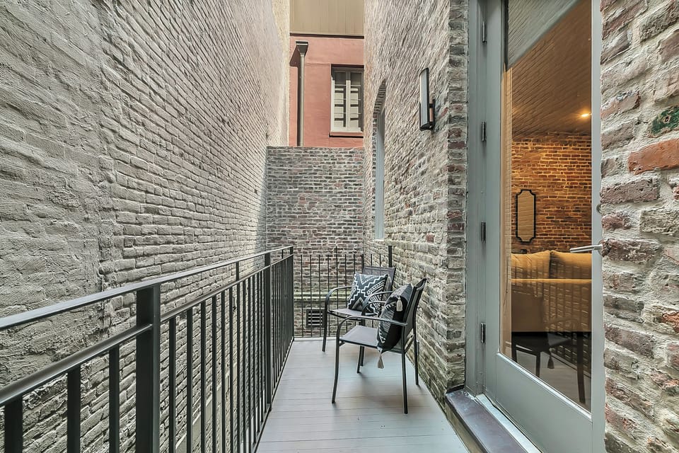 Private Outdoor Balcony.
