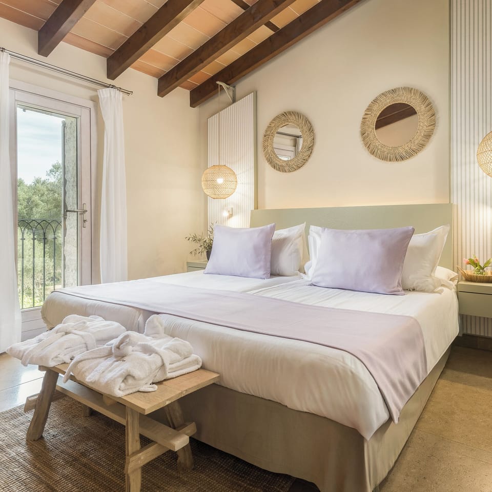 Premium Double Room, Terrace | Minibar, in-room safe, desk, blackout drapes