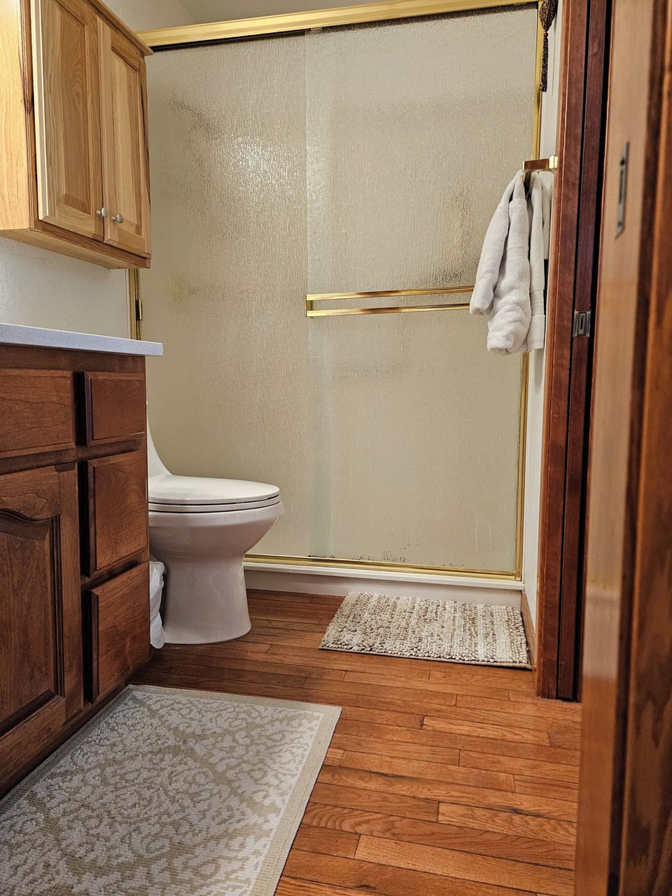 Large Walk-in Shower.