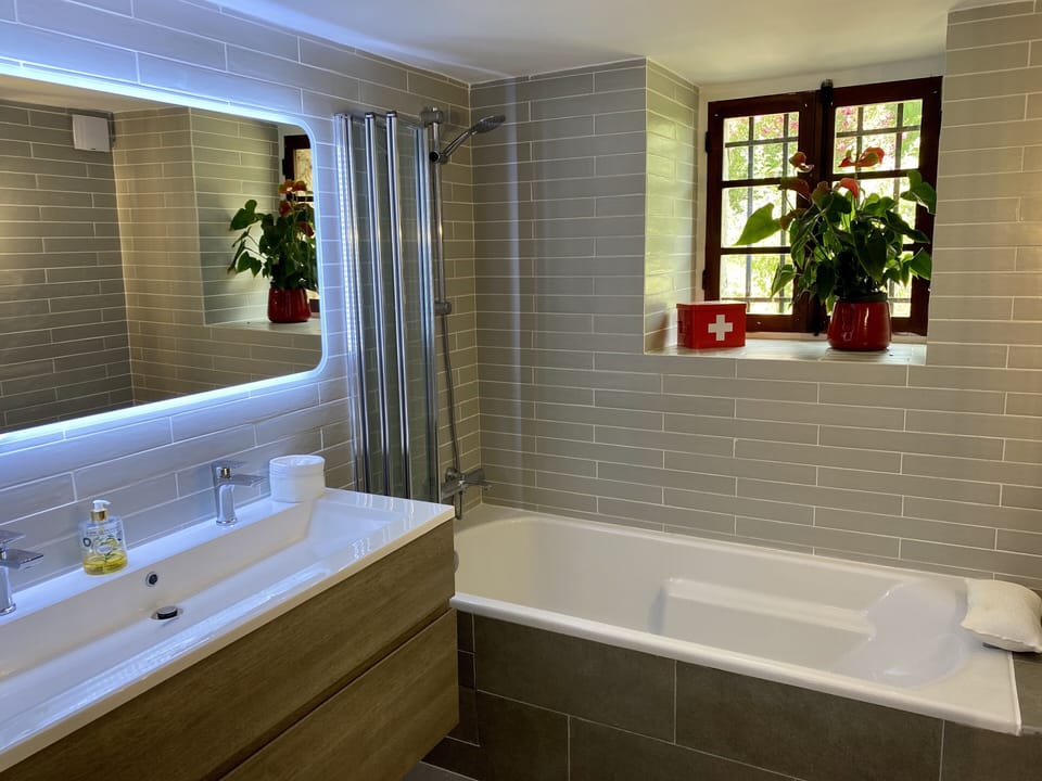 Another one of the six bathrooms.