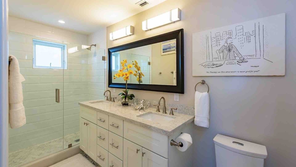 And double sinks...