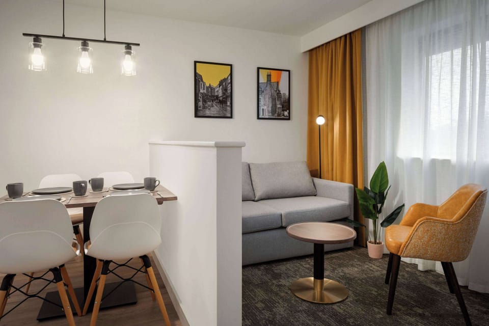 Apartment, Multiple Beds | Desk, laptop workspace, blackout drapes, iron/ironing board (on request)
