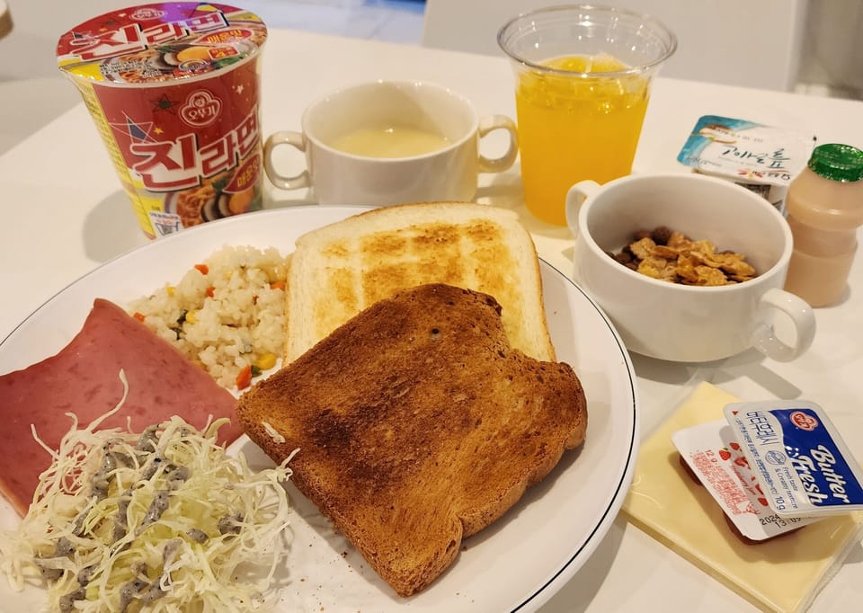 Daily continental breakfast for a fee