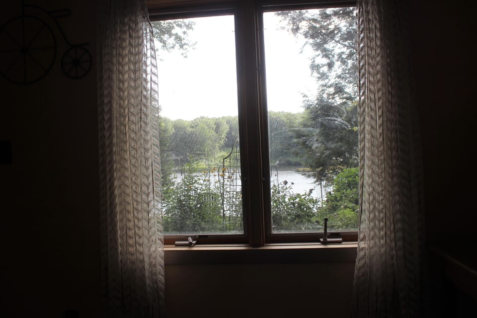 2nd best bed room - lake front downstairs