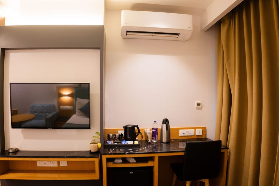 42-inch LED TV with cable channels