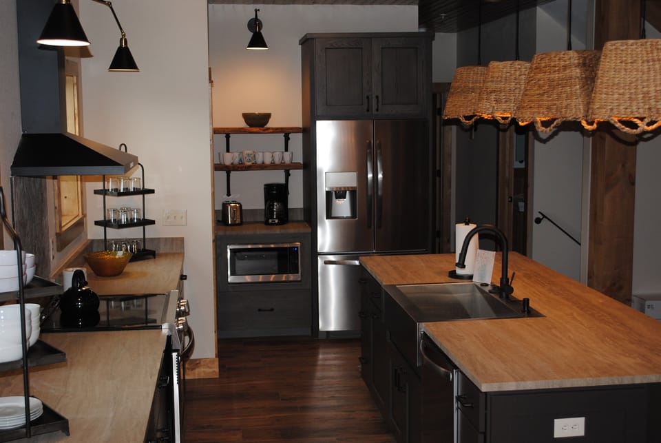 Lots of prep spaces