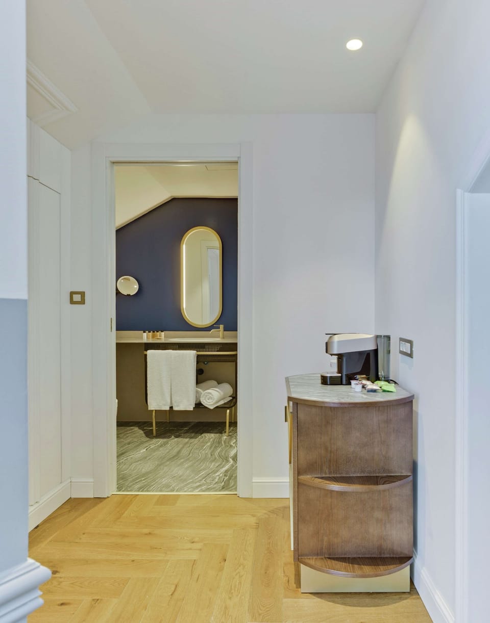 Double Room, Balcony, Sea View (The Cupola) | Bathroom | Designer toiletries, hair dryer, towels, soap