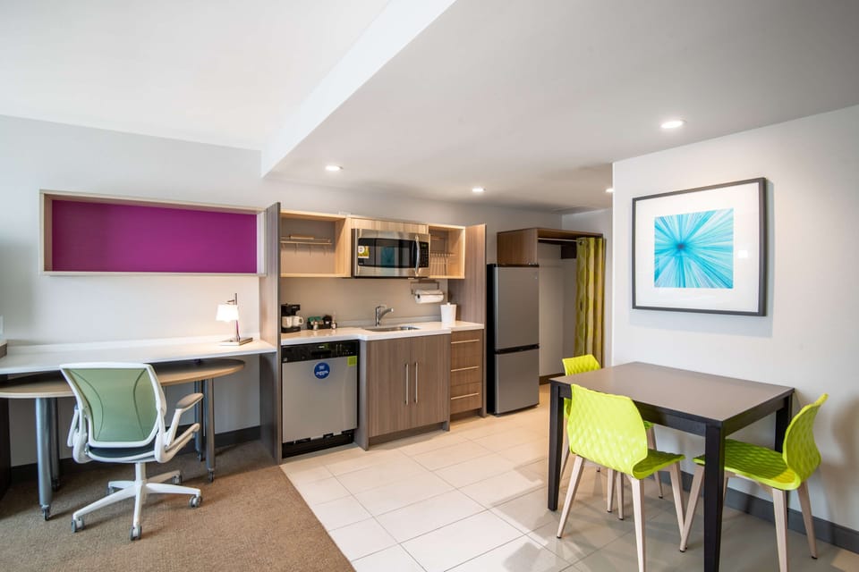1 King Bed 1 Bedroom Suite Nonsmoking | Individually furnished, desk, laptop workspace, iron/ironing board