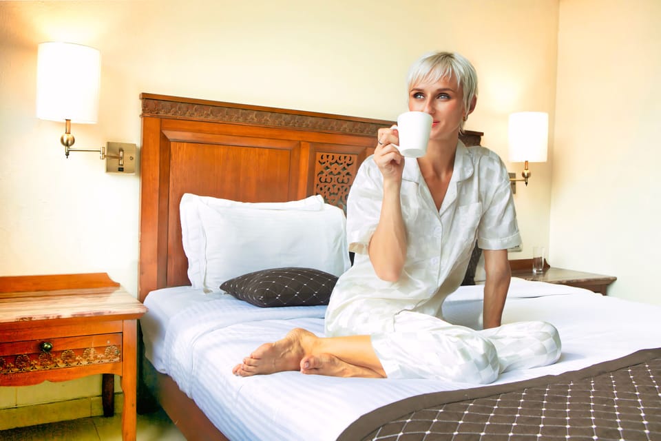 Duplex | Premium bedding, memory foam beds, in-room safe, desk