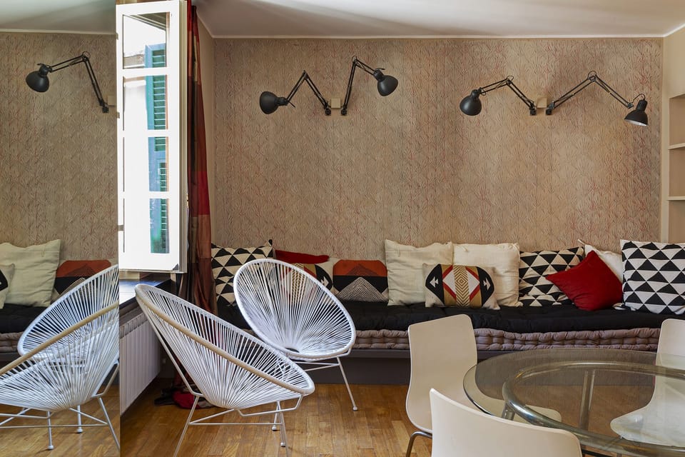 Apartment, 1 Bedroom, Terrace | Living area | Flat-screen TV