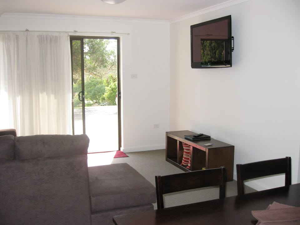 Deluxe Apartment, 2 Bedrooms | Living area | TV, first-run movies