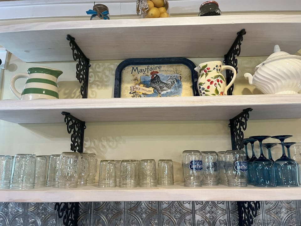 Family House | Private kitchen | Coffee/tea maker, microwave, cleaning supplies, paper towels