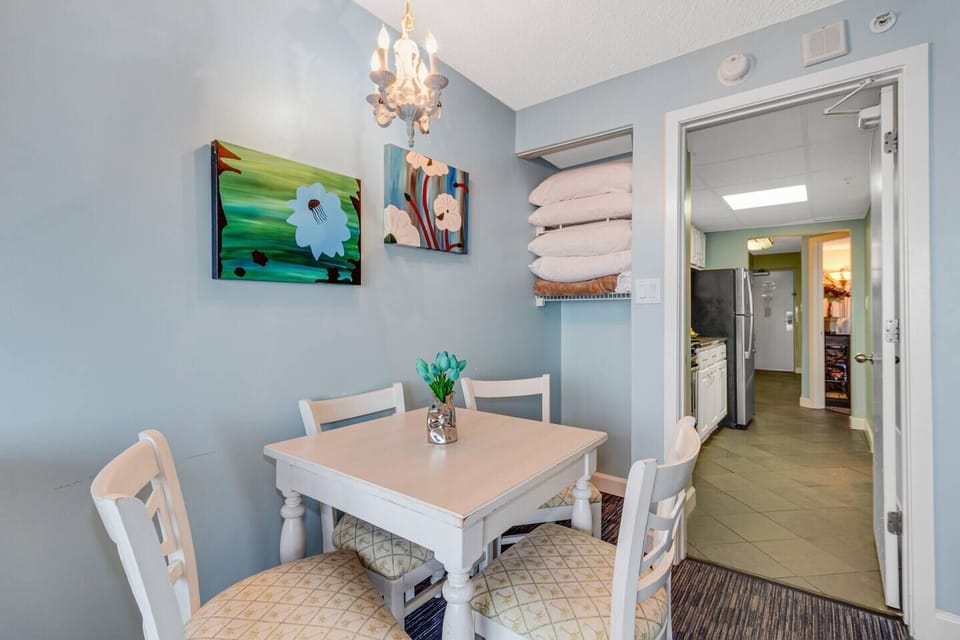 Savor delicious bites in the dining area!
