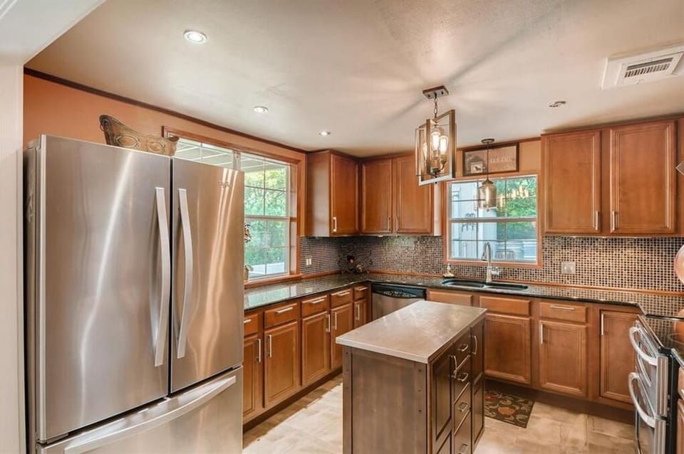 spacious kitchen
