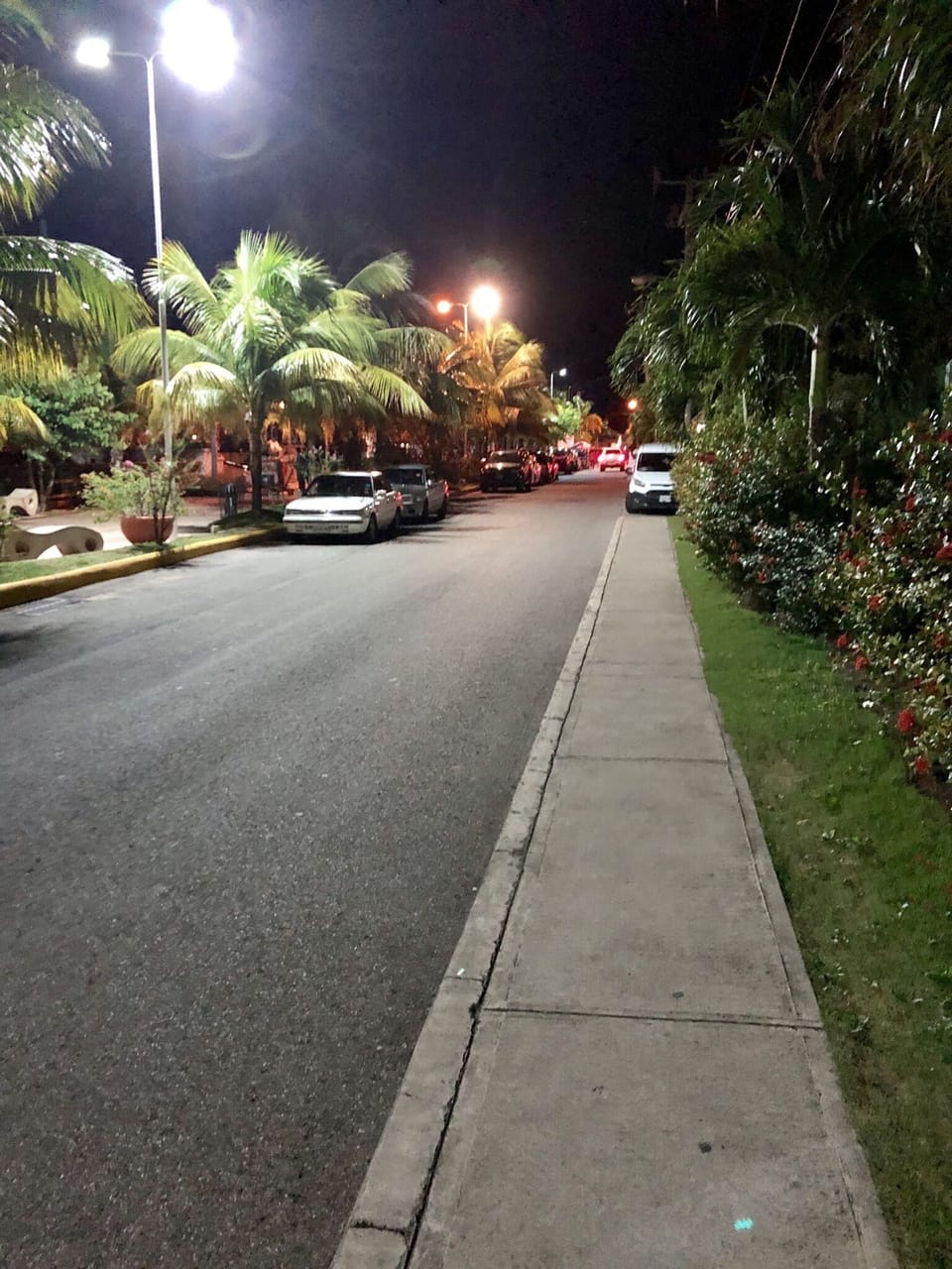 Nice walkway just outside the front gate ! Oceans 11 Restaurant and Bar