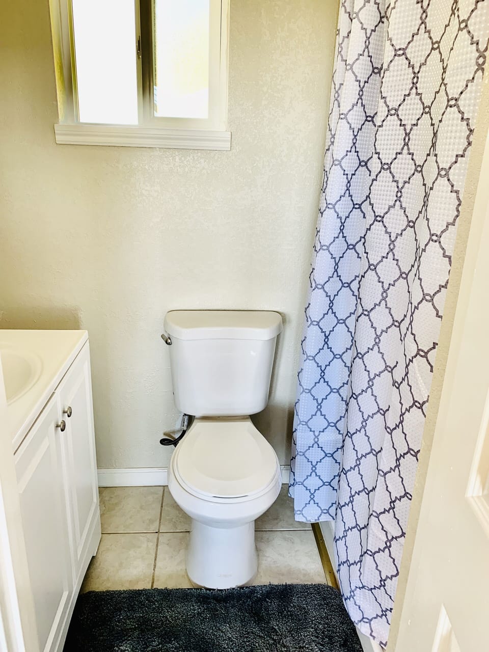 The full bathroom. 