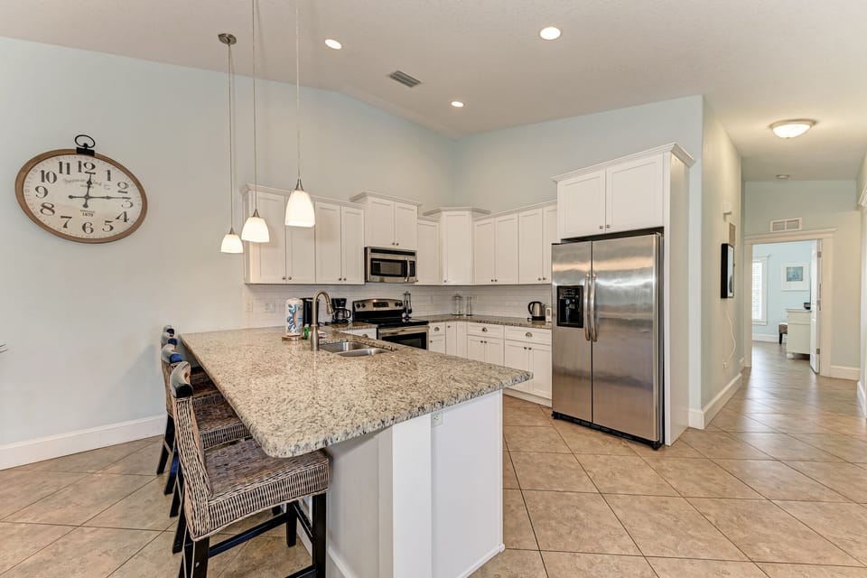 Newly renovated kitchen