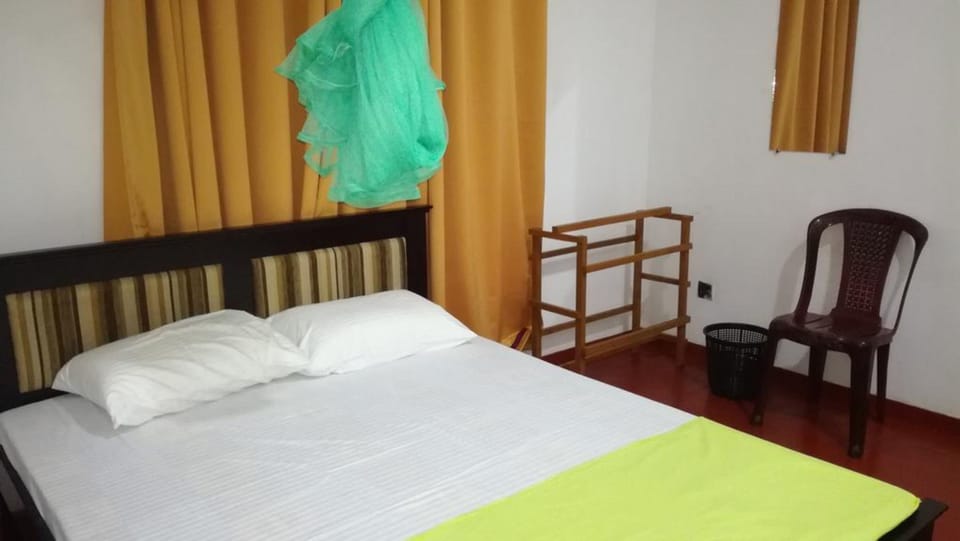 Blackout drapes, iron/ironing board, bed sheets