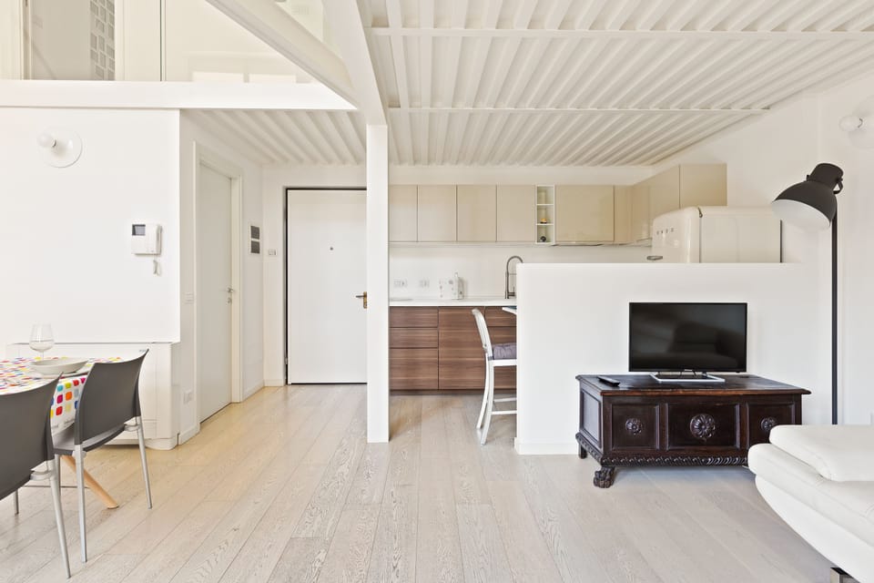 Apartment, 1 Bedroom | Living area | Flat-screen TV