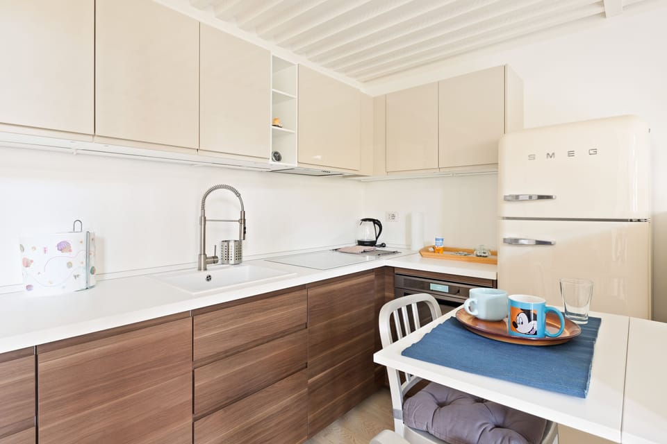Apartment, 1 Bedroom | Private kitchen | Full-size fridge, microwave, stovetop, dishwasher