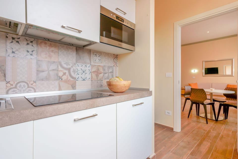 Deluxe Apartment, 1 Bedroom, Hill View (S.Luca) | Private kitchen | Espresso maker, coffee/tea maker, electric kettle