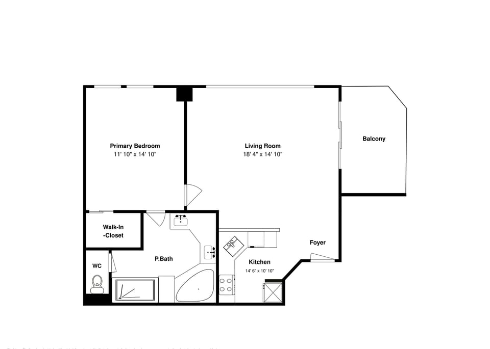 Condo (1 Bedroom) | Property amenity