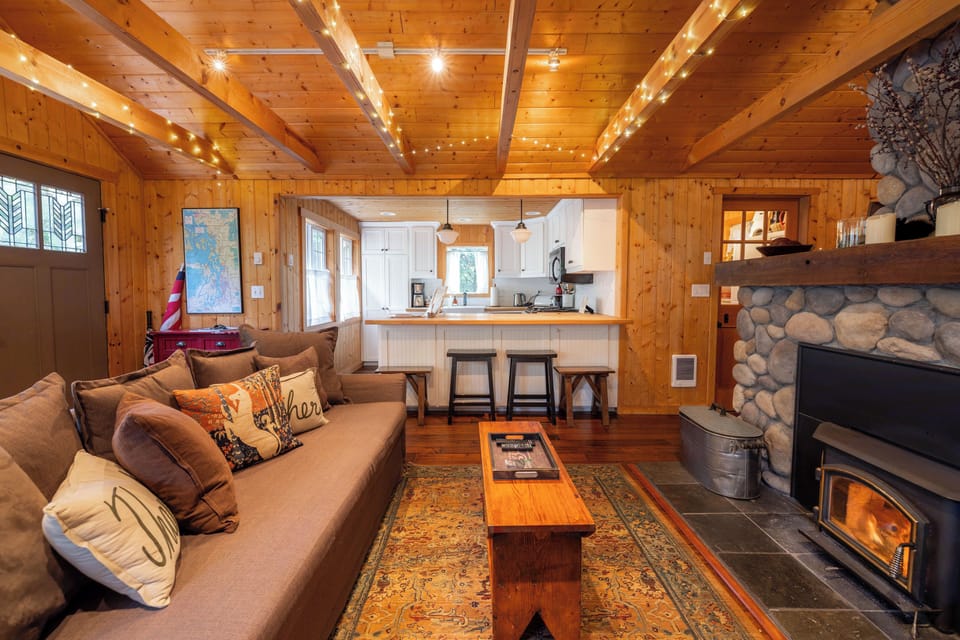 On cold winter nights, there is nothing quite as nice as curling up around a roaring fire