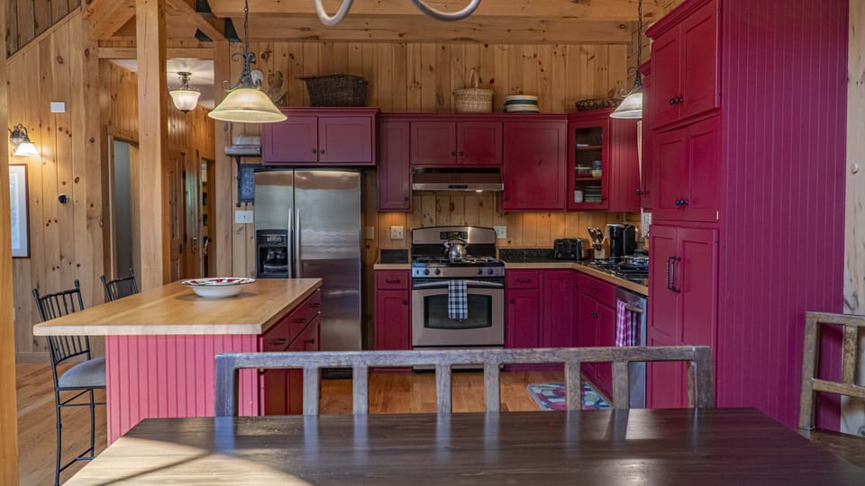 Large open kitchen 