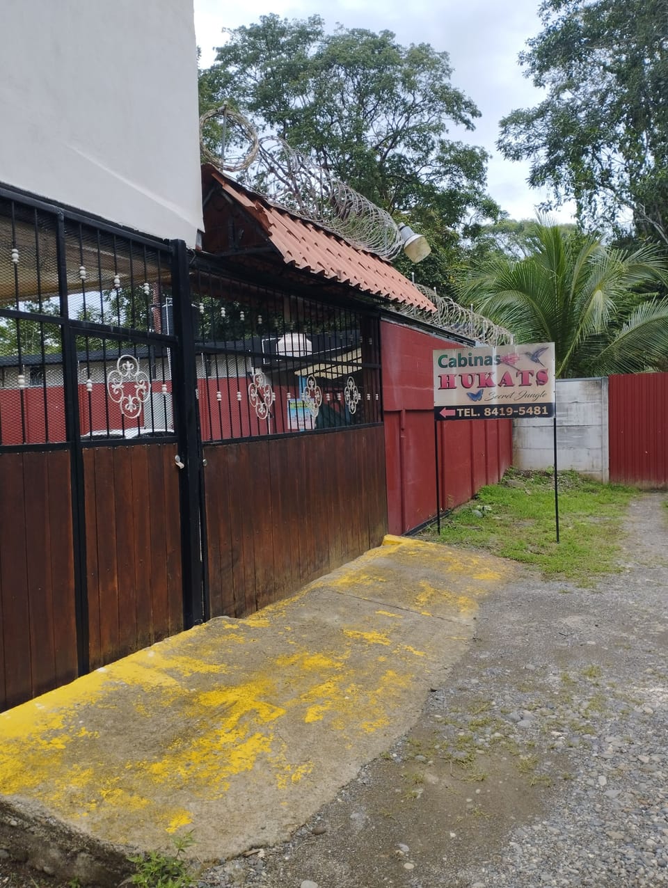 Front of property