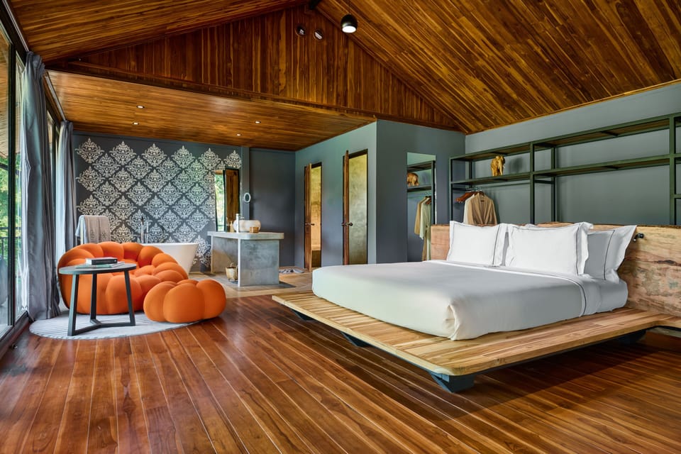 Sunset Namkhan Villa (two bedrooms) | Egyptian cotton sheets, premium bedding, minibar, in-room safe