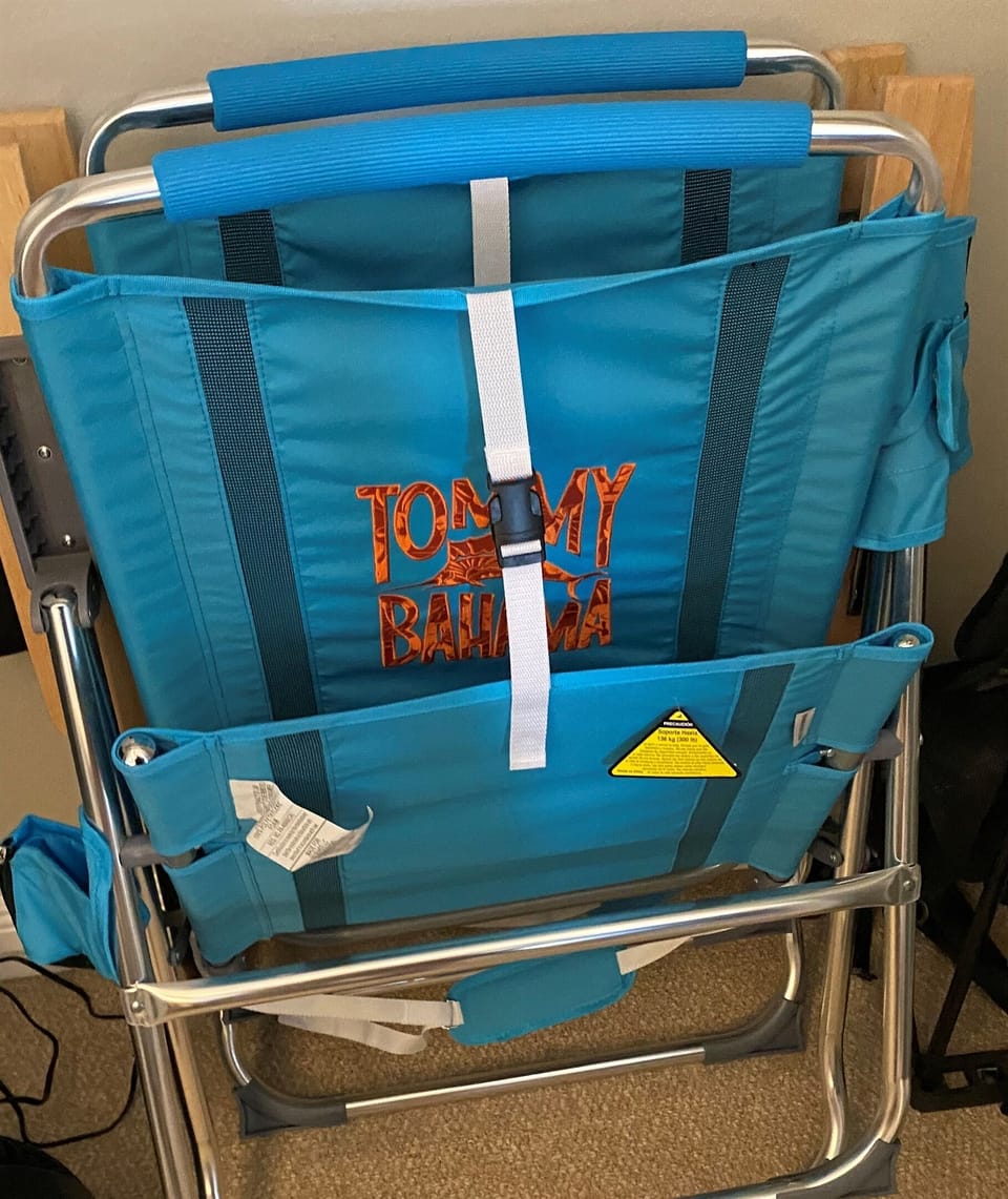 We provide extra beach chairs/umbrella, so that you don't have to pack yours.