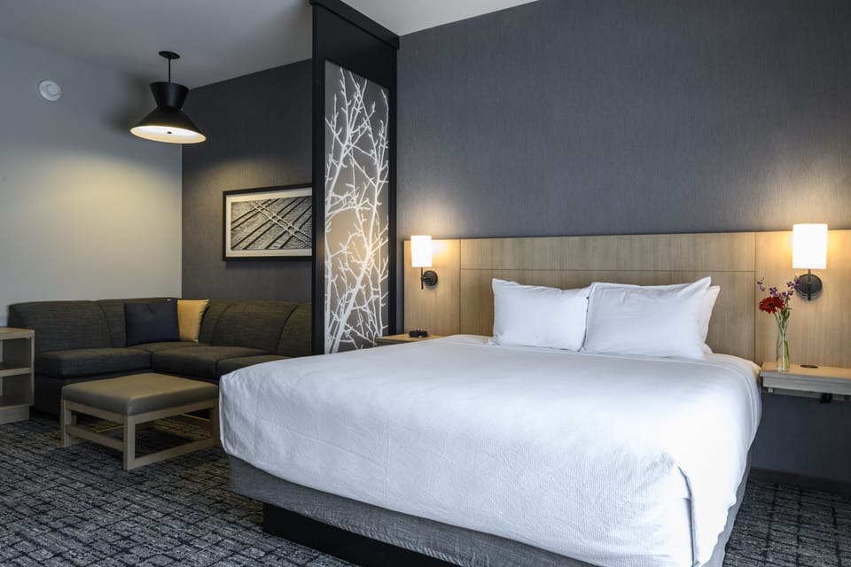 Room, 1 King Bed with Sofa bed | Premium bedding, in-room safe, desk, laptop workspace