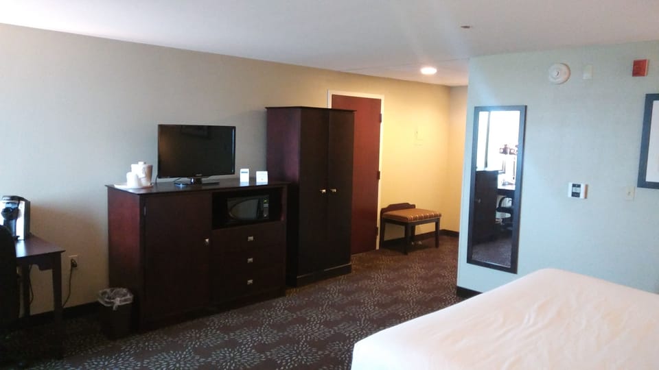 Standard Room, 1 King Bed, Accessible (Mobility Accessible) | Premium bedding, desk, blackout drapes, iron/ironing board