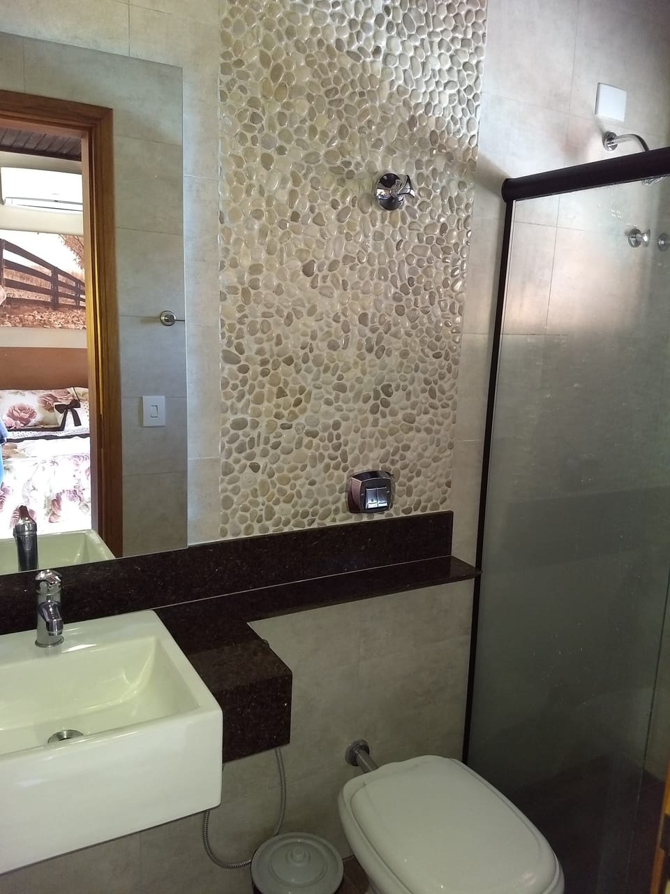 Double Room | Bathroom | Shower, towels