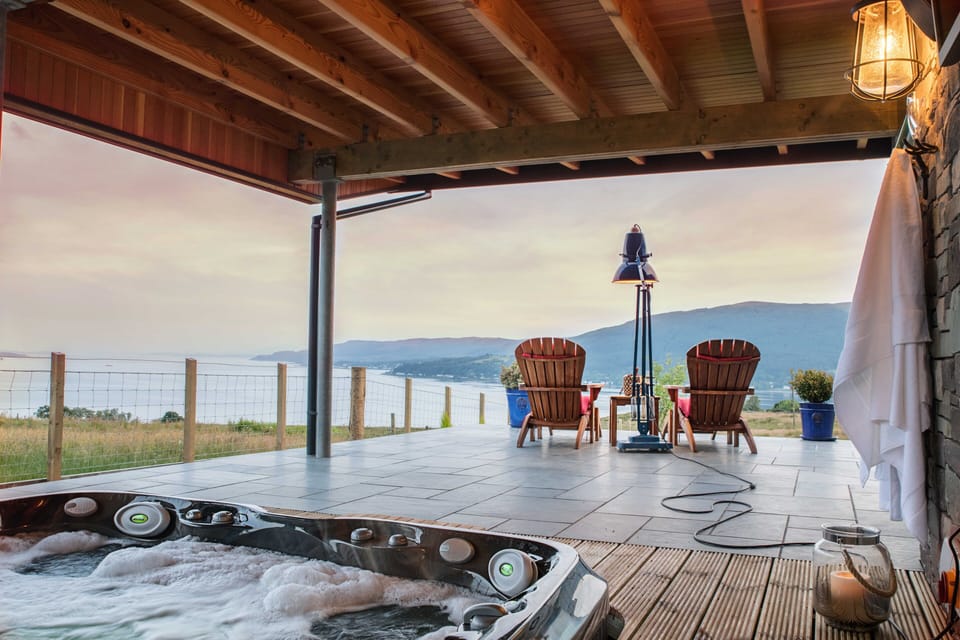 Hot Tub area