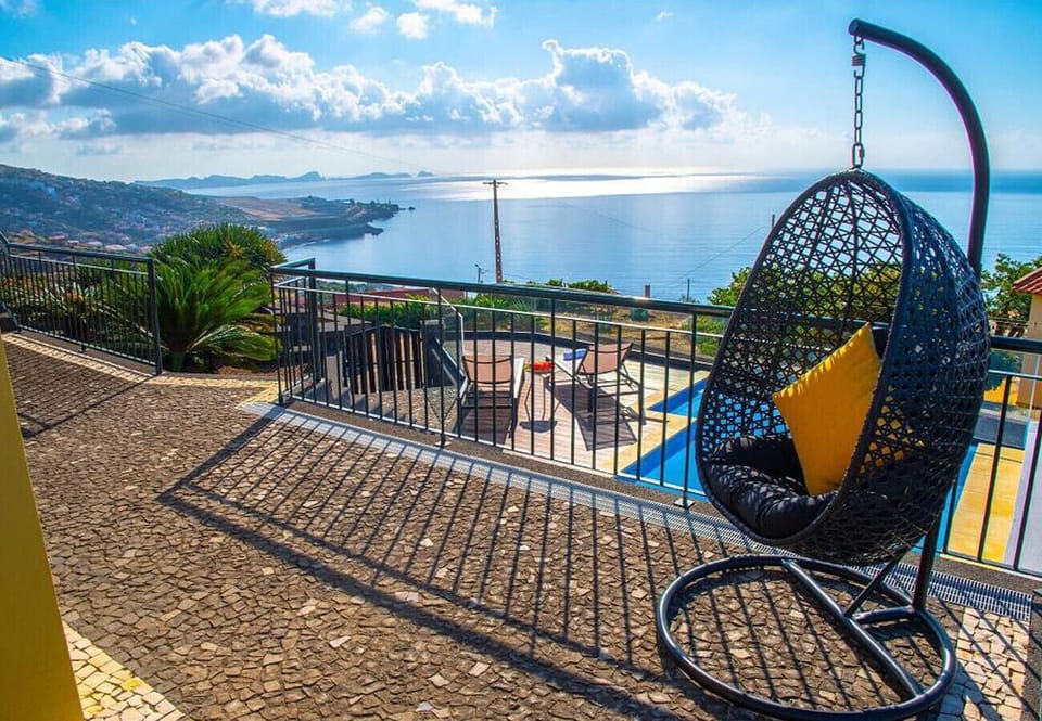 Balcony overlooking the Atlantic Ocean