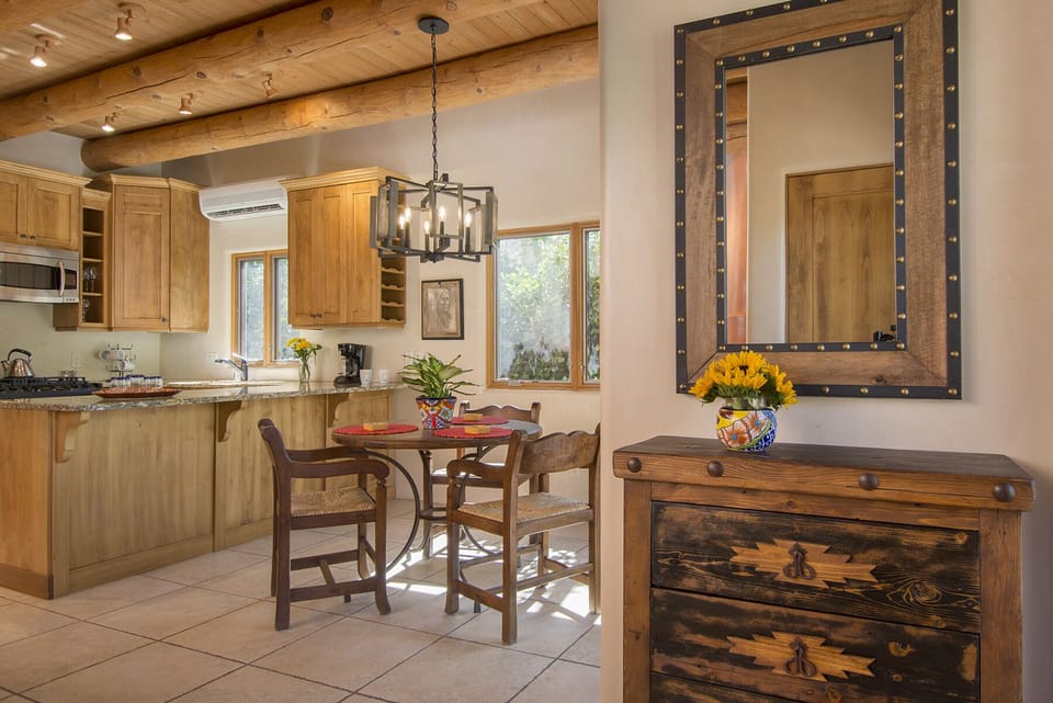 Front entry and dining area