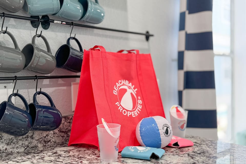 Beachball swag bag!