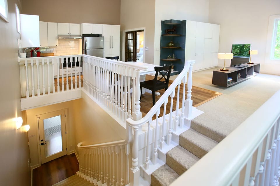 Dedicated entrance to The Loft.