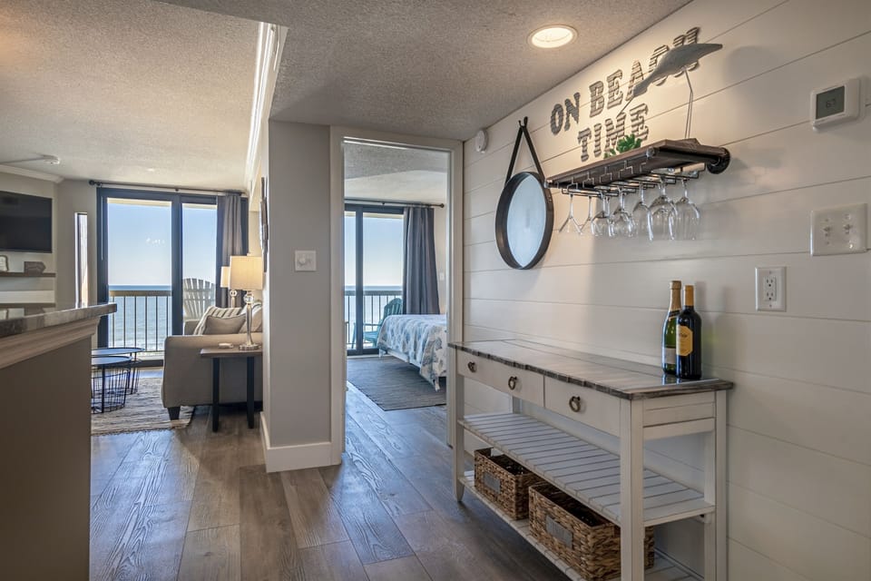Balcony off living room & master bedroom