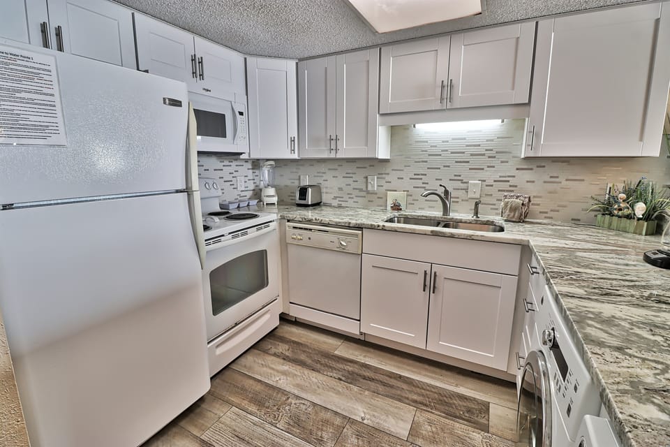 Newly remodeled kitchen