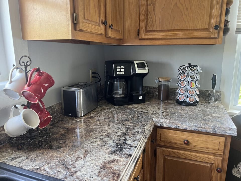 This kitchen has your caffeine needs covered!