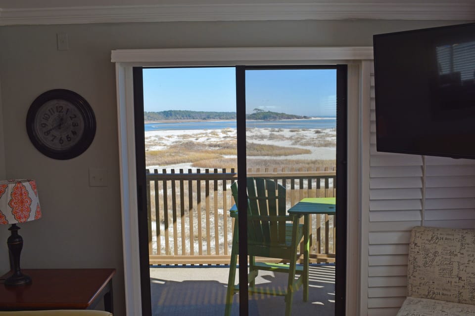 Spectacular views from the living room.
